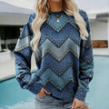 Vintage geometric sweatshirt