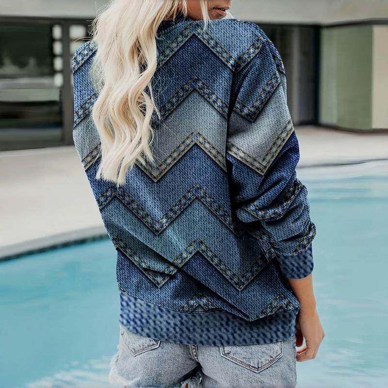 Vintage geometric sweatshirt